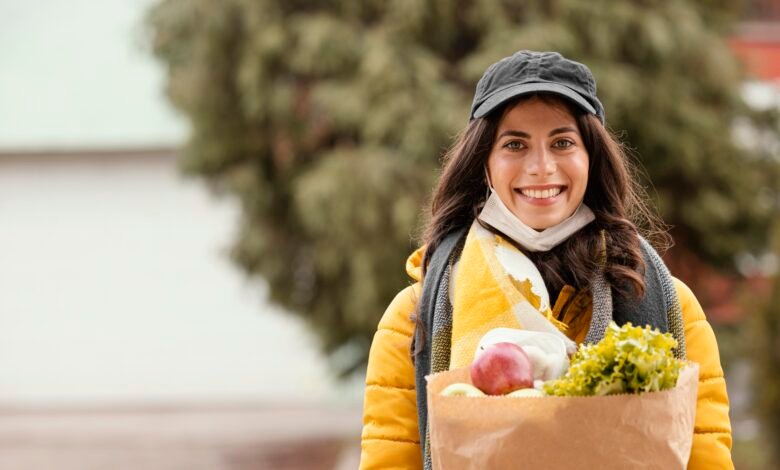 indícame el camino a la tienda de alimentos más cercana